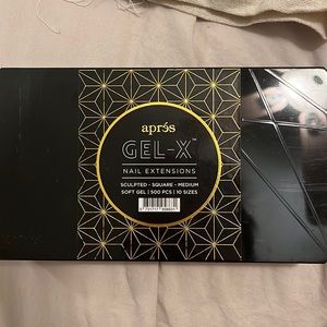 APRES GEL X NAIL EXTENSIONS - Sculpted Square Medium